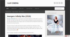 Desktop Screenshot of iluvcinema.com